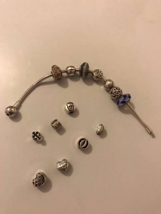 Бусины для рукоделия , шармы на детские браслеты , металл , привезены из Израиля. . фото 5