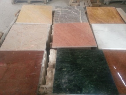 Мраморная плитка ( Marble tile , из Италии )  ,  9 расцветок и три размера ,  то. . фото 12