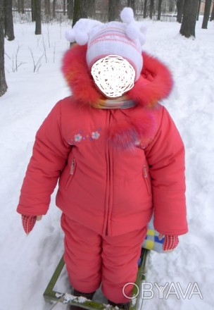 Костюм зимний на девочку 3-4 лет
б/у
в отличном состоянии
Малинового цвета (н. . фото 1