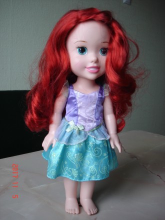 Продам большую (33см) куклу Ариэль сделаную по мотивам мультфильмов Disney. У не. . фото 2
