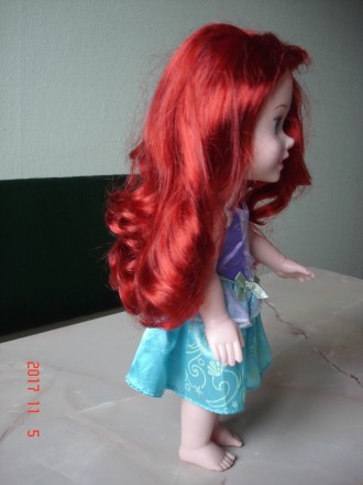 Продам большую (33см) куклу Ариэль сделаную по мотивам мультфильмов Disney. У не. . фото 4