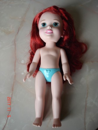 Продам большую (33см) куклу Ариэль сделаную по мотивам мультфильмов Disney. У не. . фото 6