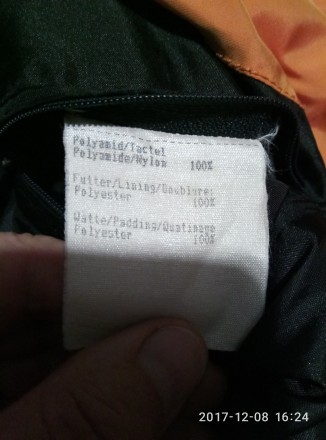 Трекинговая куртка KLEPPER sportwear /с ярко оранжевыми вставками/капюшон в воро. . фото 7