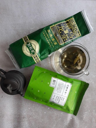 Оригинальные китайские  чаи:
Оригинальный зеленый чай с цинком и селеном. Вес 1. . фото 2