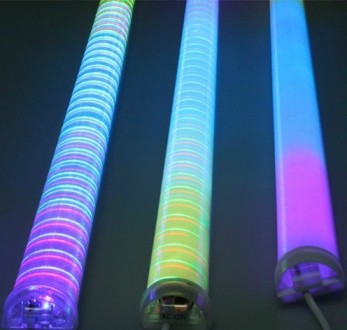 Светодиодные трубки представляют собой герметичные тубусы (колбы) с RGB или моно. . фото 4