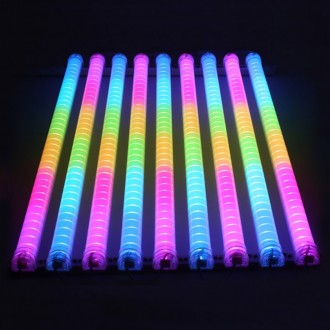 Светодиодные трубки представляют собой герметичные тубусы (колбы) с RGB или моно. . фото 6