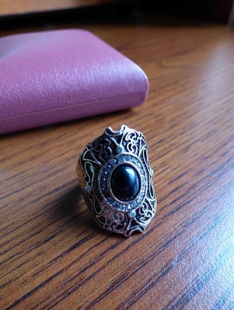 продаю винтажное кольцо под бронзу(под серебро кольцо уже продано ) ,в середине . . фото 7