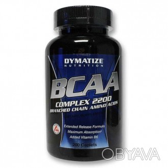 BCAA Complex 2200 от Dymatize Nutrition — это мощный аминокислотный препарат, пр. . фото 1