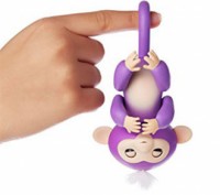 Интерактивная игрушка обезьянка Fingerlings Monkey – ручная, электронная, очень . . фото 5