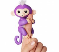 Интерактивная игрушка обезьянка Fingerlings Monkey – ручная, электронная, очень . . фото 4