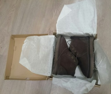 Новые мужские зимние туфли угги UGG Australia Neumel Boot цвета бордо.

Новые,. . фото 3