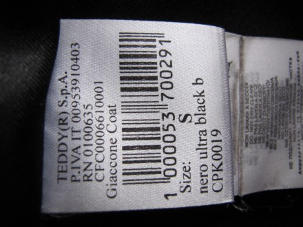 Женская Весенняя Куртка Плащ Teddy(R) size S (размер 44) 
Черная (блестящая) дл. . фото 4