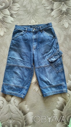 джинсовые шорты на мальчика 8-12 лет в отличном состоянии 
длина - 60 см
ширин. . фото 1