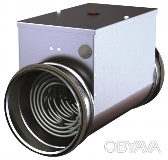 Продаётся электрический нагреватель для круглых вентиляционных каналов:
EKA 160. . фото 1