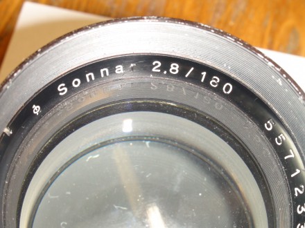 Продам объектив Carl Zeiss Jena Sonnar 2.8/180. б/у.. . фото 3