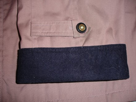 Куртка вітчизняного 52 р. (EU 46), в фіолетових тонах з синім декором коміра та . . фото 6