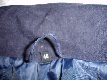 Куртка вітчизняного 52 р. (EU 46), в фіолетових тонах з синім декором коміра та . . фото 9