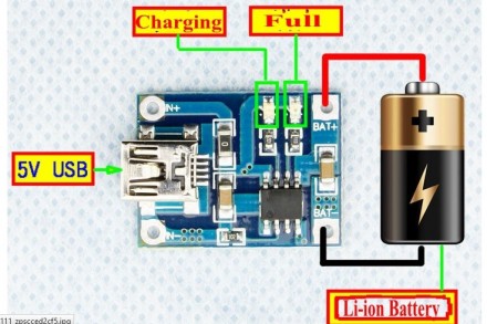 Модуль заряда Li-ion аккумуляторов TP4056 1000мА (микро USB)

Плата содержит к. . фото 7