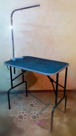 Стол для стрижки( груминга)собак - мелких и средних размеров.
Высота-87 см;
Ве. . фото 2