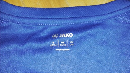 Спортивная футболка немецкого товаропроизводителя Jako.
В состоянии новой
Разм. . фото 4