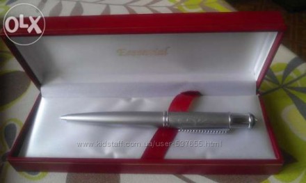 Ручка шариковая "Erich Krause ESSENTIAL CA" серебристая, модель 50275. Оригиналь. . фото 4
