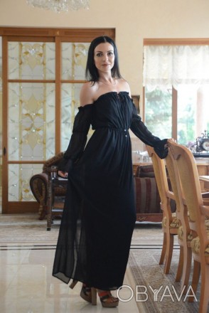 Купить платье в интернет-магазине http://dresskot.com.ua/plate-platya/dlinnoe-ch. . фото 1