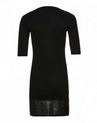 Купить черное платье в dresskot http://dresskot.com.ua/plate-platya/plate-s-kozh. . фото 4