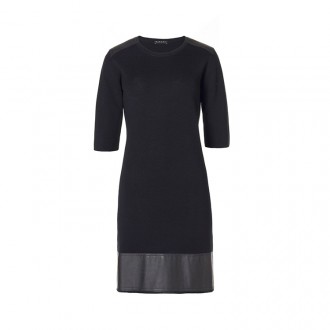 Купить черное платье в dresskot http://dresskot.com.ua/plate-platya/plate-s-kozh. . фото 5