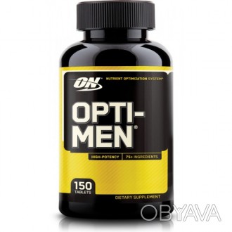 Витамины Optimum Nutrition Opti-Men — это полный комплекс питательных веществ с . . фото 1