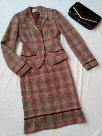 Продам жіночий костюм - жакет + спідниця. 
Виробництво Польща, фірма "Pretty On. . фото 5