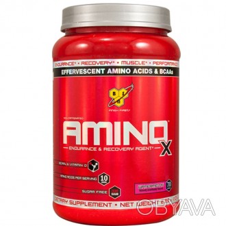 Amino X BSN — шипучие аминокислоты BCAA в порошке для восстановления мышц и быст. . фото 1