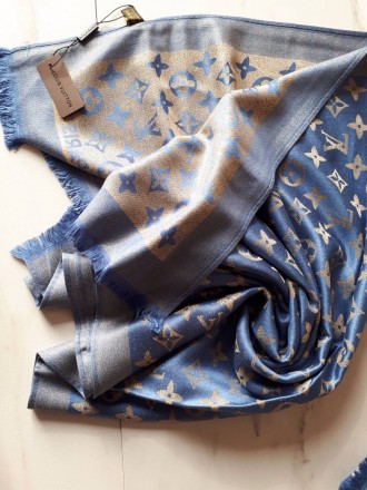 Красивые двухсторонние шарфики LV. 
Насыщенные цвета, качественная копия извест. . фото 5