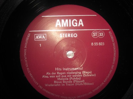 VARIOUS СБОРНИК

Hits Instrumental

 

LP 12"

GDR. "AMIGA" Berlin

8 . . фото 4