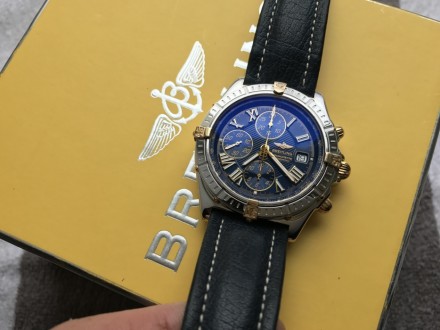 Продам оригинальный швейцарский мужской хронограф фирмы Breitling, модель Crossw. . фото 6