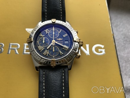 Продам оригинальный швейцарский мужской хронограф фирмы Breitling, модель Crossw. . фото 1