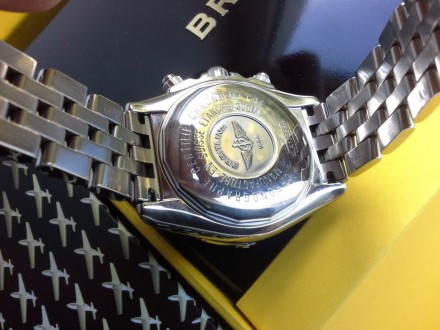 Продам оригинальные мужские часы фирмы Breitling, модель Chronomat Evolution B13. . фото 8