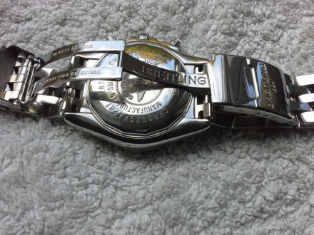 Продам оригинальные мужские часы фирмы Breitling, модель Chronomat Evolution B13. . фото 4
