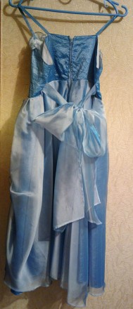 Платье из трех предметов (платье, накидка,шарфик) на утренник, выпускной. Почти . . фото 4