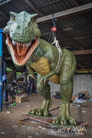 Арт студия Didorak предлагает Вам садово-парковою скульптуру Динозавр T-REX. 

. . фото 1
