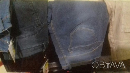 женские джинсовые брюки. . фото 1