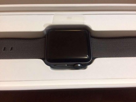 Продам Новые Apple Watch series 2
38mm Space Gray Aluminum Case Black wouen nyl. . фото 2