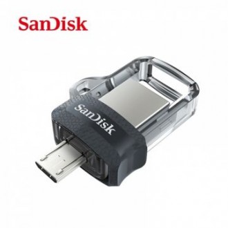 Оригінал SanDisk USB 3.0 
Drive Ultra Dual OTG usb flash SDD3 16 ГБ 32 ГБ флешк. . фото 4