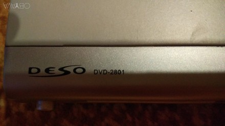 Продам DVD Deso 2801. Выездное устройство диска работает. Диски не читает по как. . фото 6