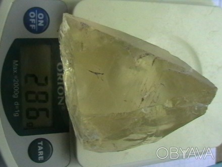 Продам цитрин,натуральный природный кусок от кристалла.Чистый,пригодный для ювел. . фото 1