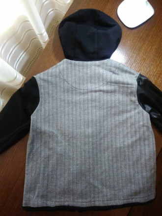 Куртка "Choupette" мягкая фактурная с шевронами, комбинированная,рост 122 см, цв. . фото 6