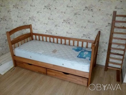 Отличная детская кроватка от производителя. 

Модель односпальной кровати "Кар. . фото 1