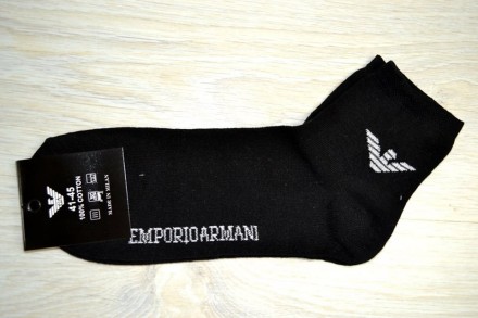 Мужские носки Armani серые,черные, белые 

Производитель: Вьетнам 
Материал: . . фото 3