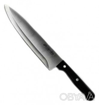 Нож для разделки мяса Kamille Iserlohn "Шеф-повар" из нержавеющей стали - гигиен. . фото 1