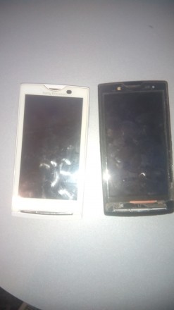 Sony Ericsson X10i по запчастям в наличии черный и белый на черном снят тач. . фото 2