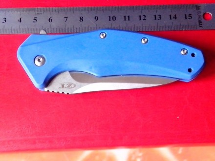Нож ZT 0770 Replica обладает (как  и оригинал) интересным клинком в форме Modifi. . фото 5